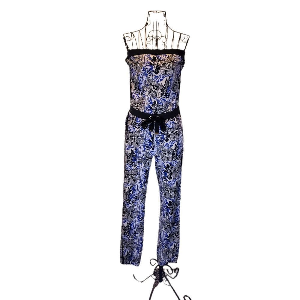 Juicy couture | one piece jumper strapless size small blue